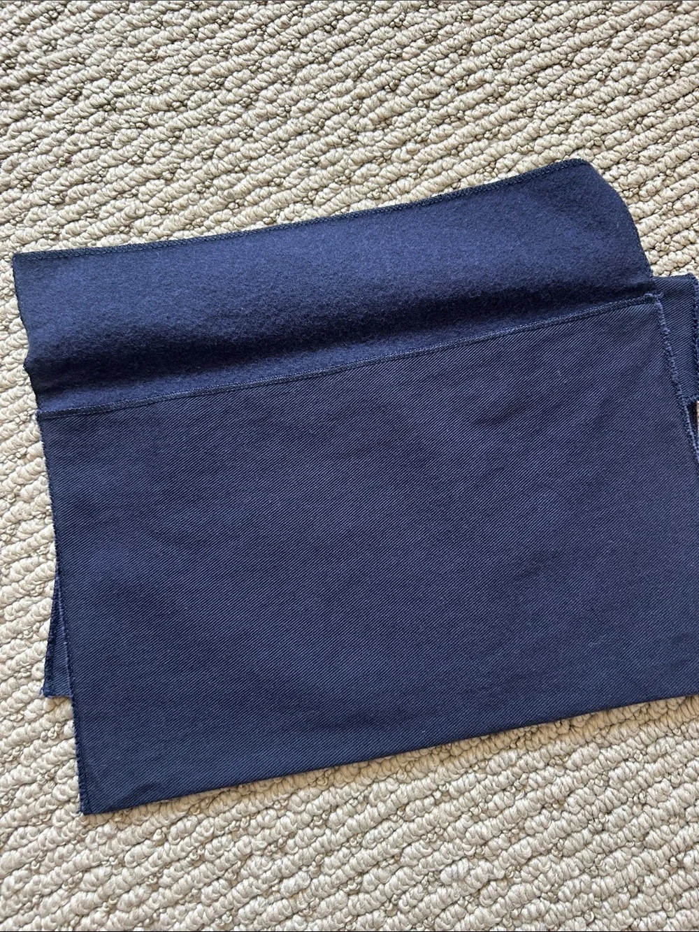 2 Ralph Lauren Navy Blue Wallet on Chain Cover / Envelope Dust Bags